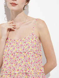 DressBerry Layered Lady Leopard Printed Top