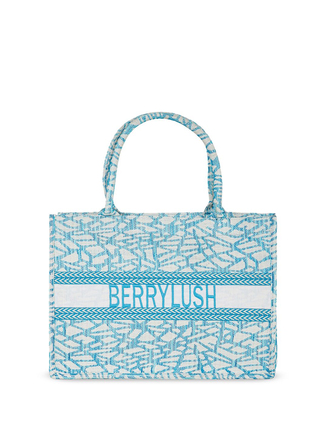 Berrylush Printed Structured Tote Bag