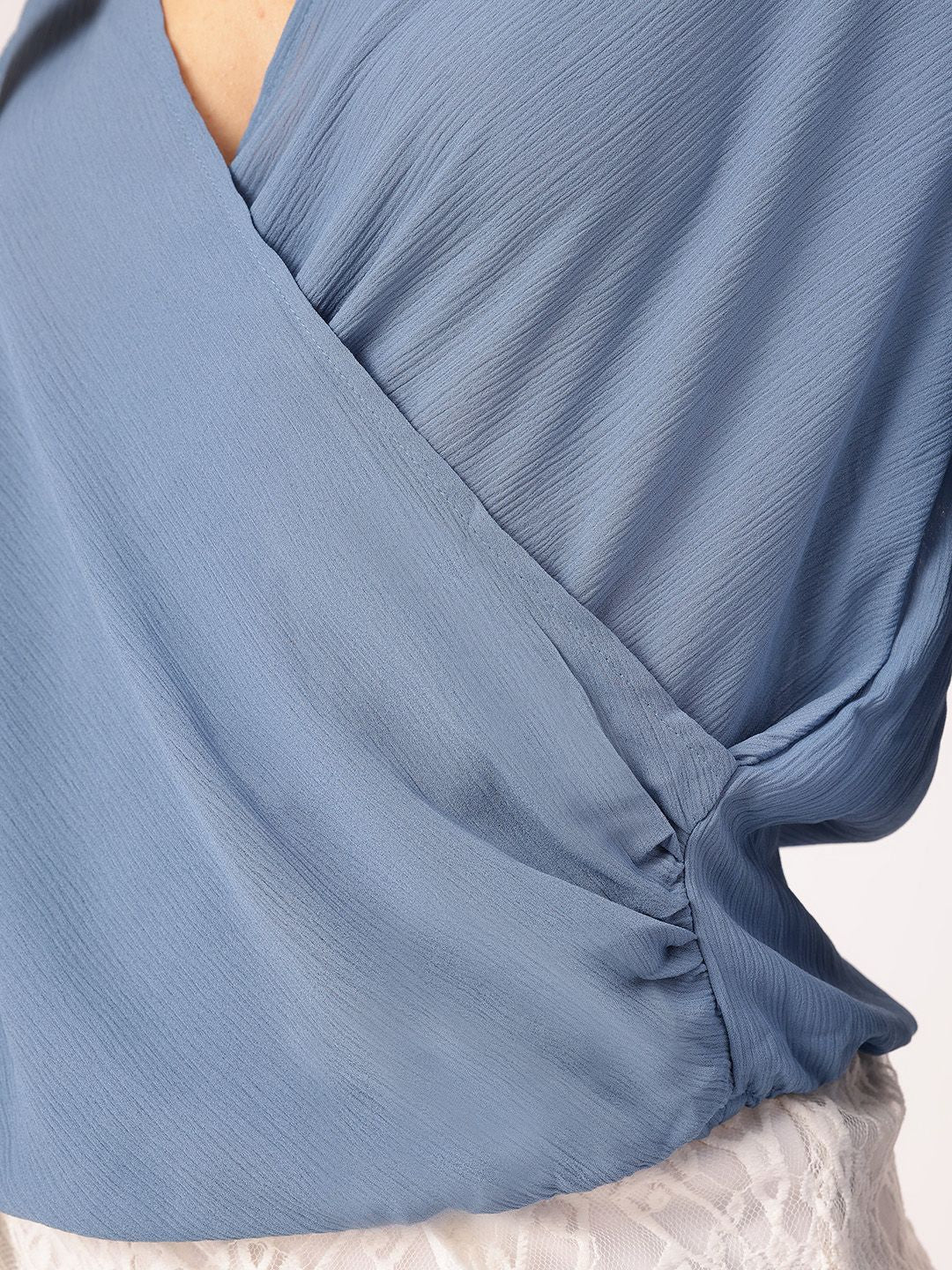 DressBerry Urban Chic Wrap Top