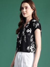 DressBerry Floral Printed Casual Shirt