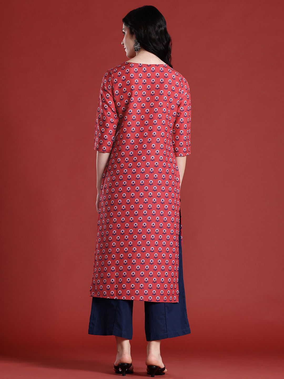 Anouk Women Floral Printed Kurta