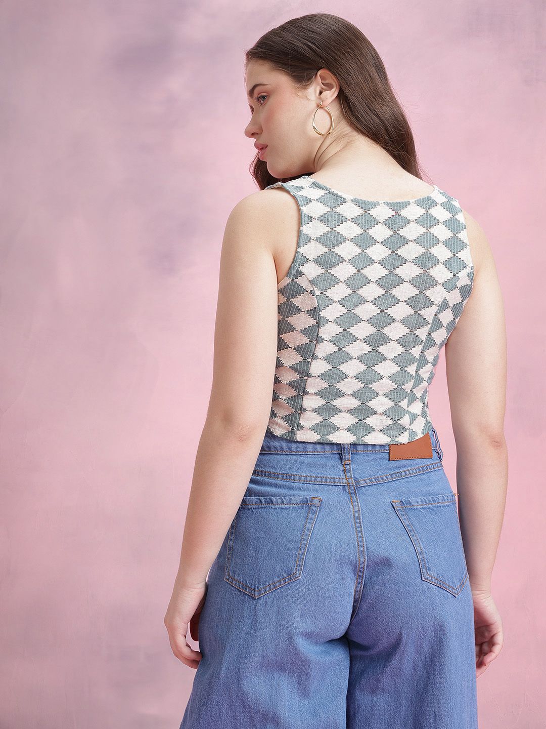 DressBerry Crochet Crop Top