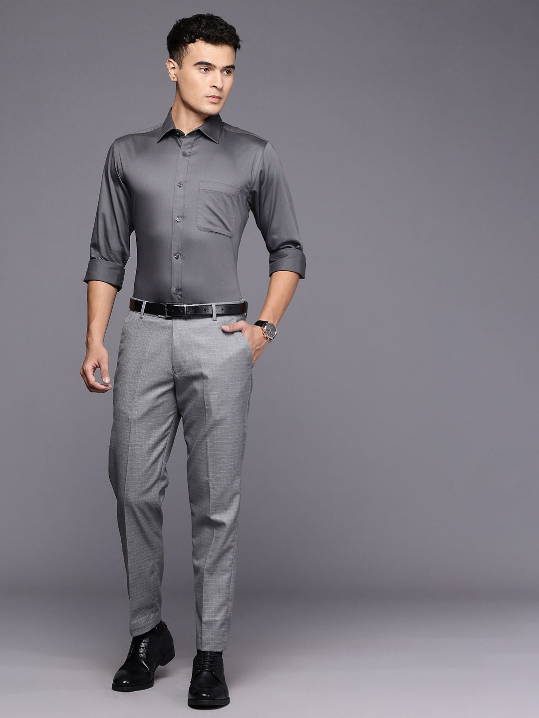 Raymond Pure Cotton Slim Fit Formal Shirt