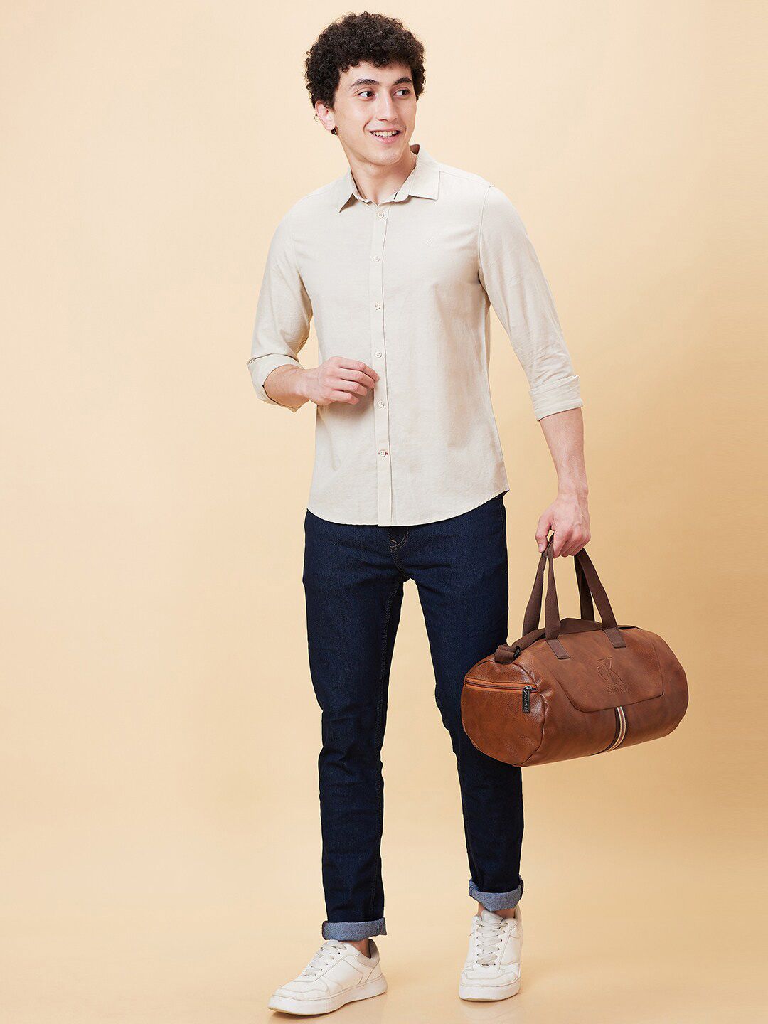 Being Human Slim Fit Long Sleeves Casual Shirt