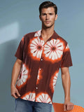 Bene Kleed Men Tie & Dye Casual Shirt