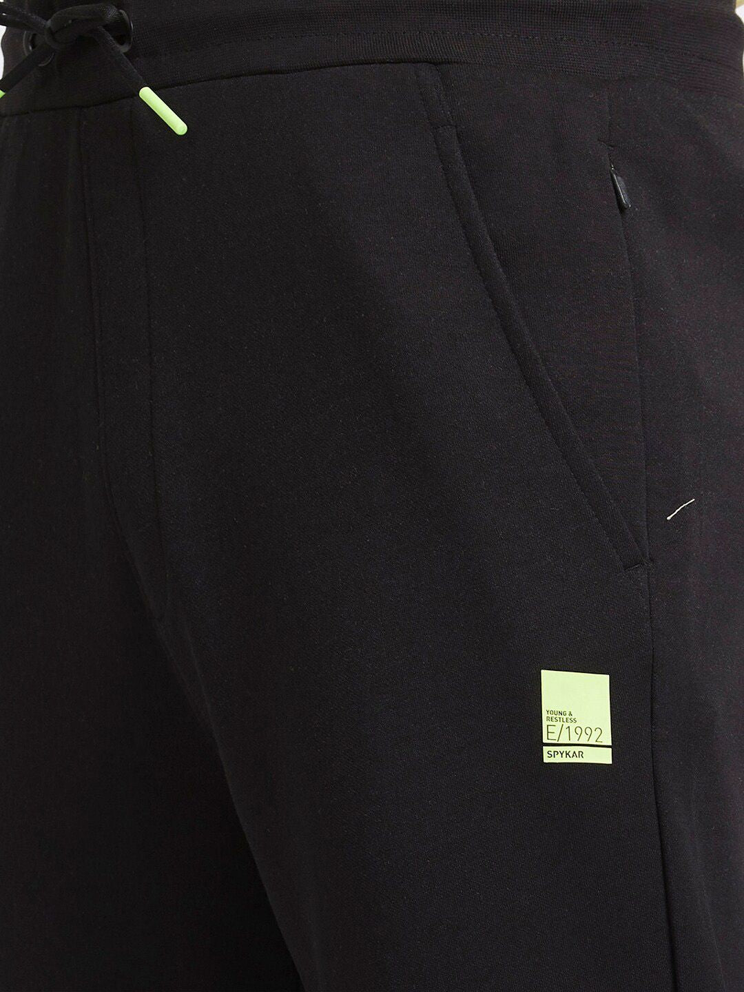 SPYKAR Men Mid-Rise Cotton Joggers