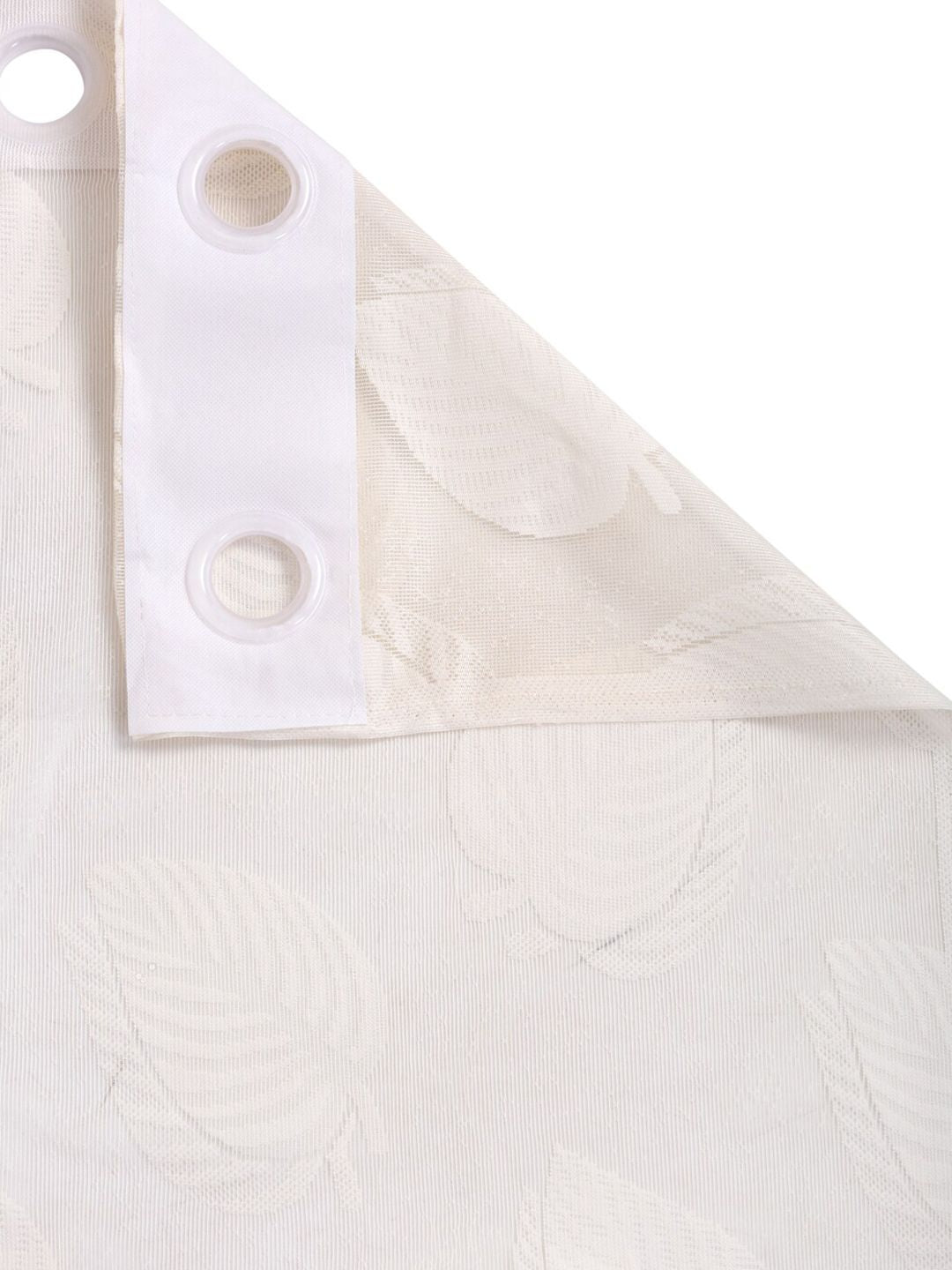 HOSTA HOMES Cream-Coloured Long Door Curtain