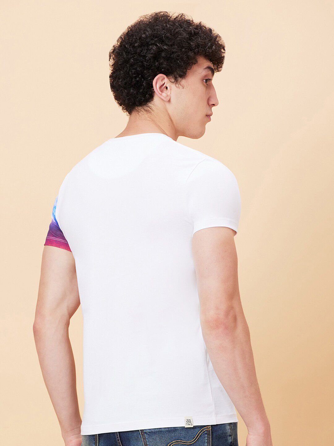 Being Human Graphic Printed Cotton Casual T-shirt