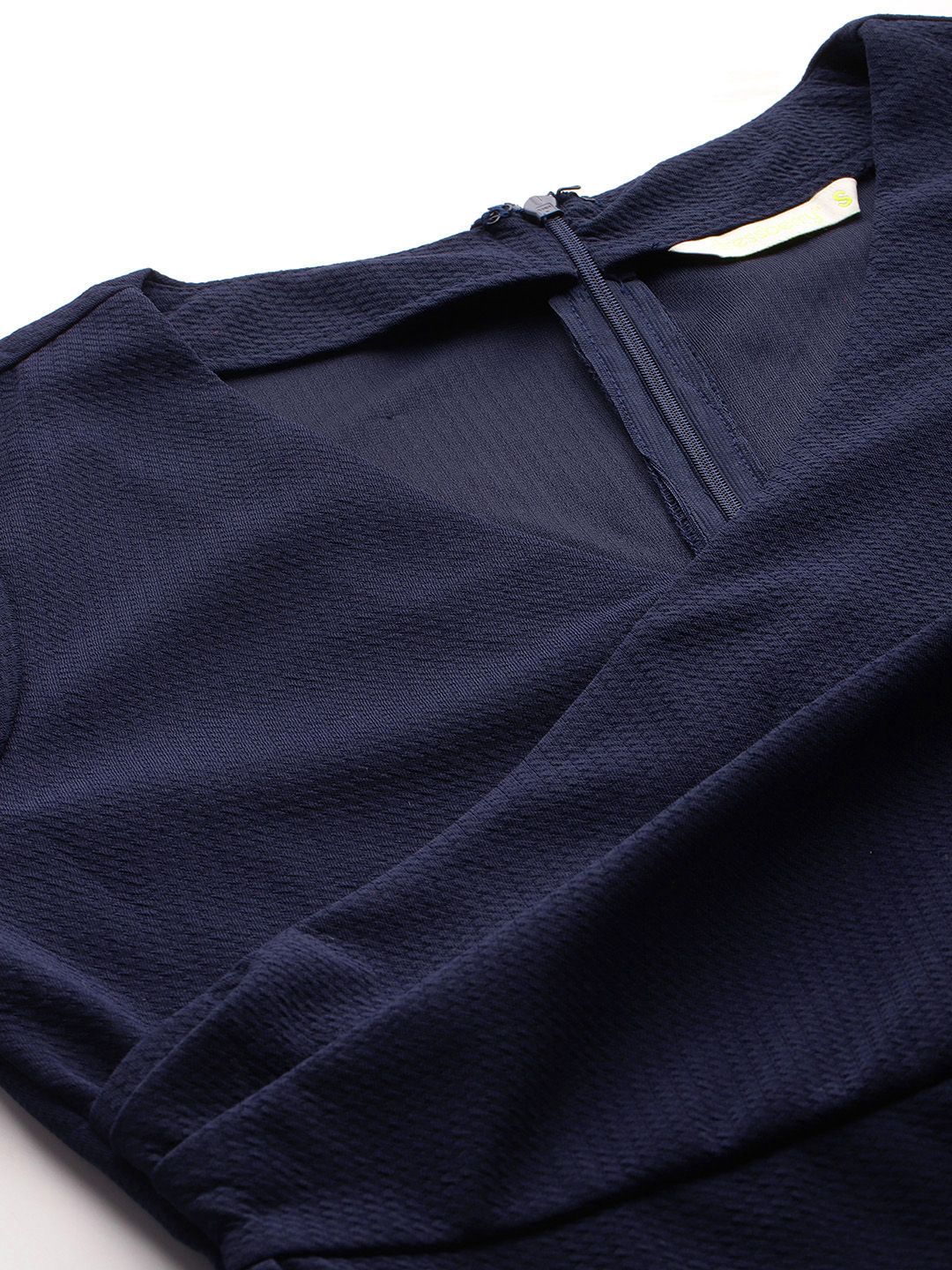 DressBerry Pleated Detail Wrap Dress