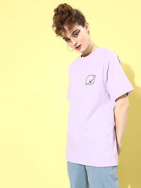 DILLINGER Women Graphic Printed Oversized T-shirt