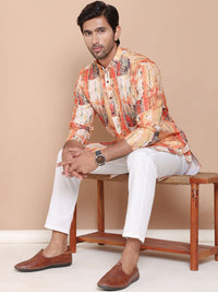 Jompers Men Printed Kurta