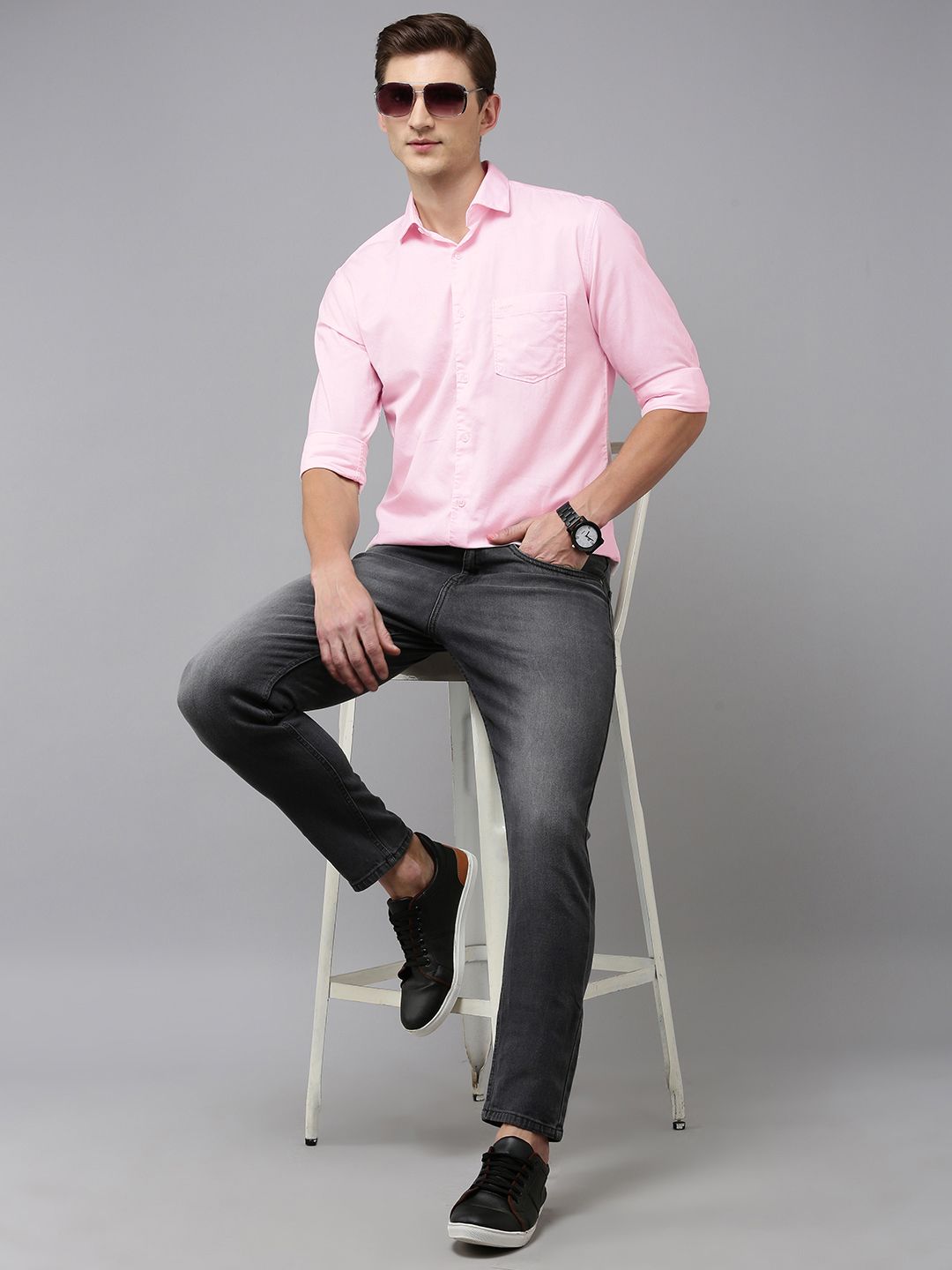 Park Avenue Men Pure Cotton Slim Fit Casual Shirt