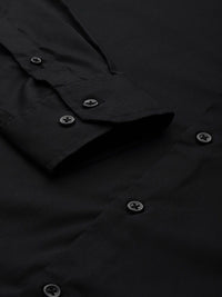 Hancock Relaxed Spread Collar Cotton Formal Shirt