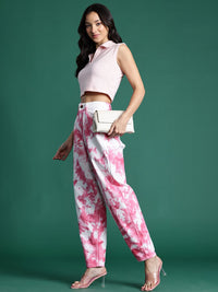 DressBerry Women Tie & Dye Slouchy Fit Stretchable Jeans