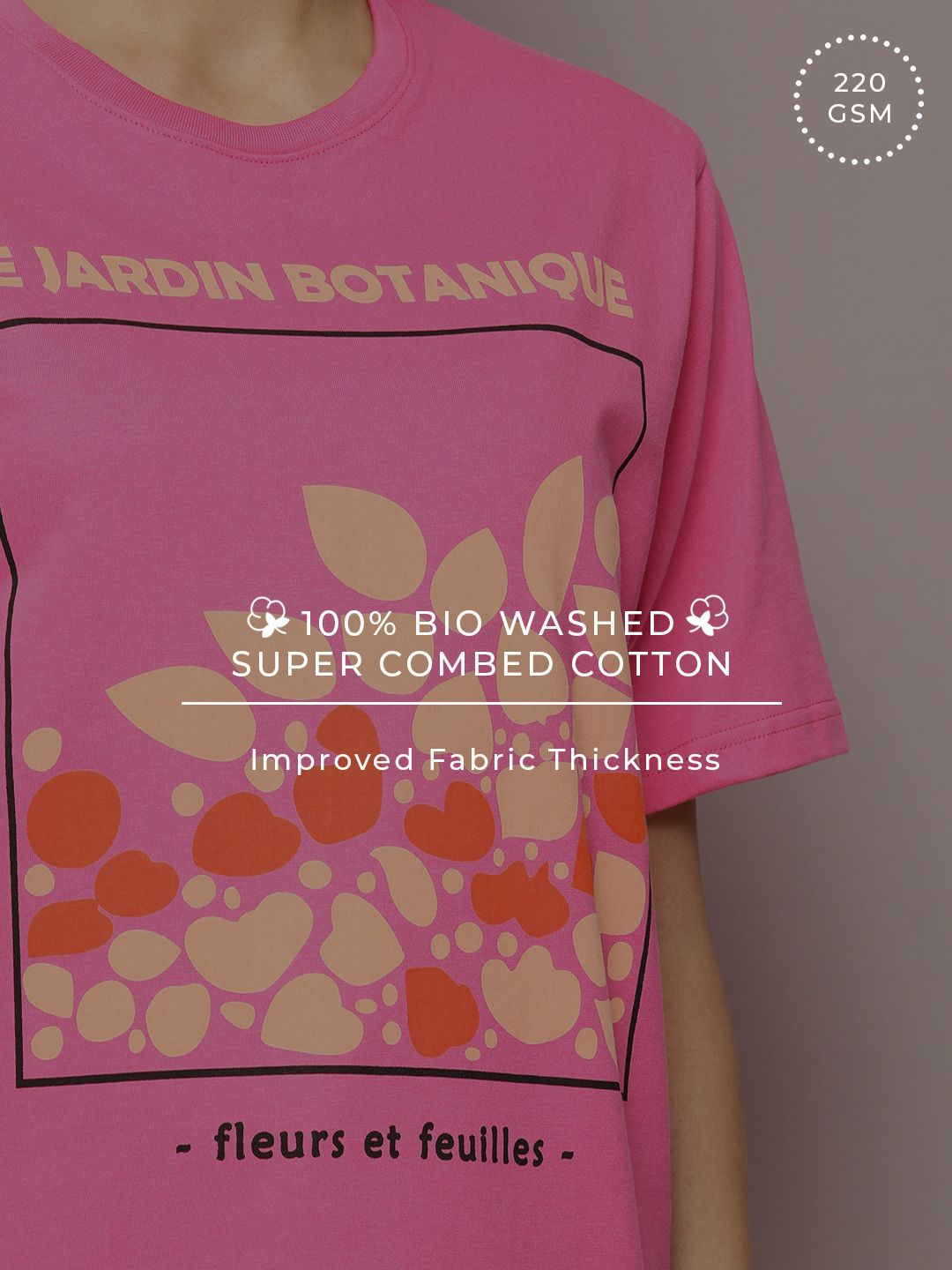 DILLINGER Graphic Printed Oversized Pure Cotton T-shirt