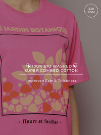 DILLINGER Graphic Printed Oversized Pure Cotton T-shirt