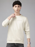 Park Avenue Brand Logo Printed Pullover Sweatshirt