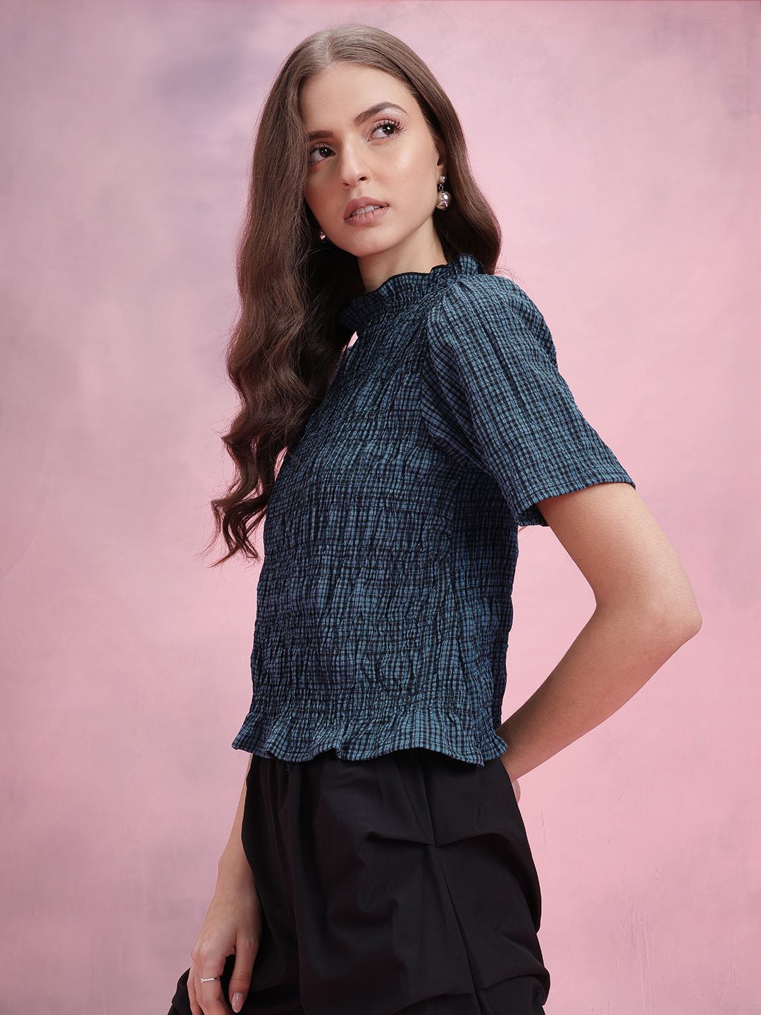 DressBerry Checked Top