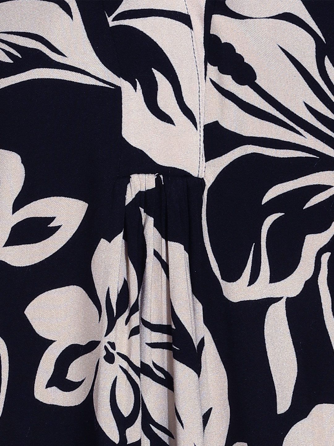 KALINI Floral Printed Straight Kurta with Palazzos