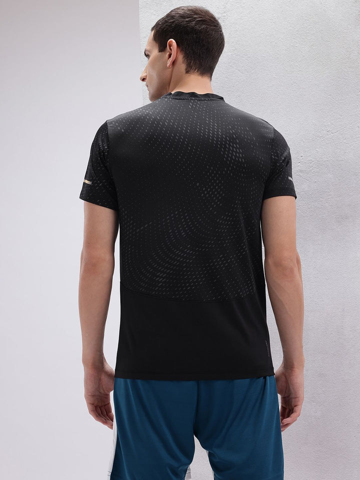 HRX by Hrithik Roshan Men Printed Rapid-Dry Training T-shirt