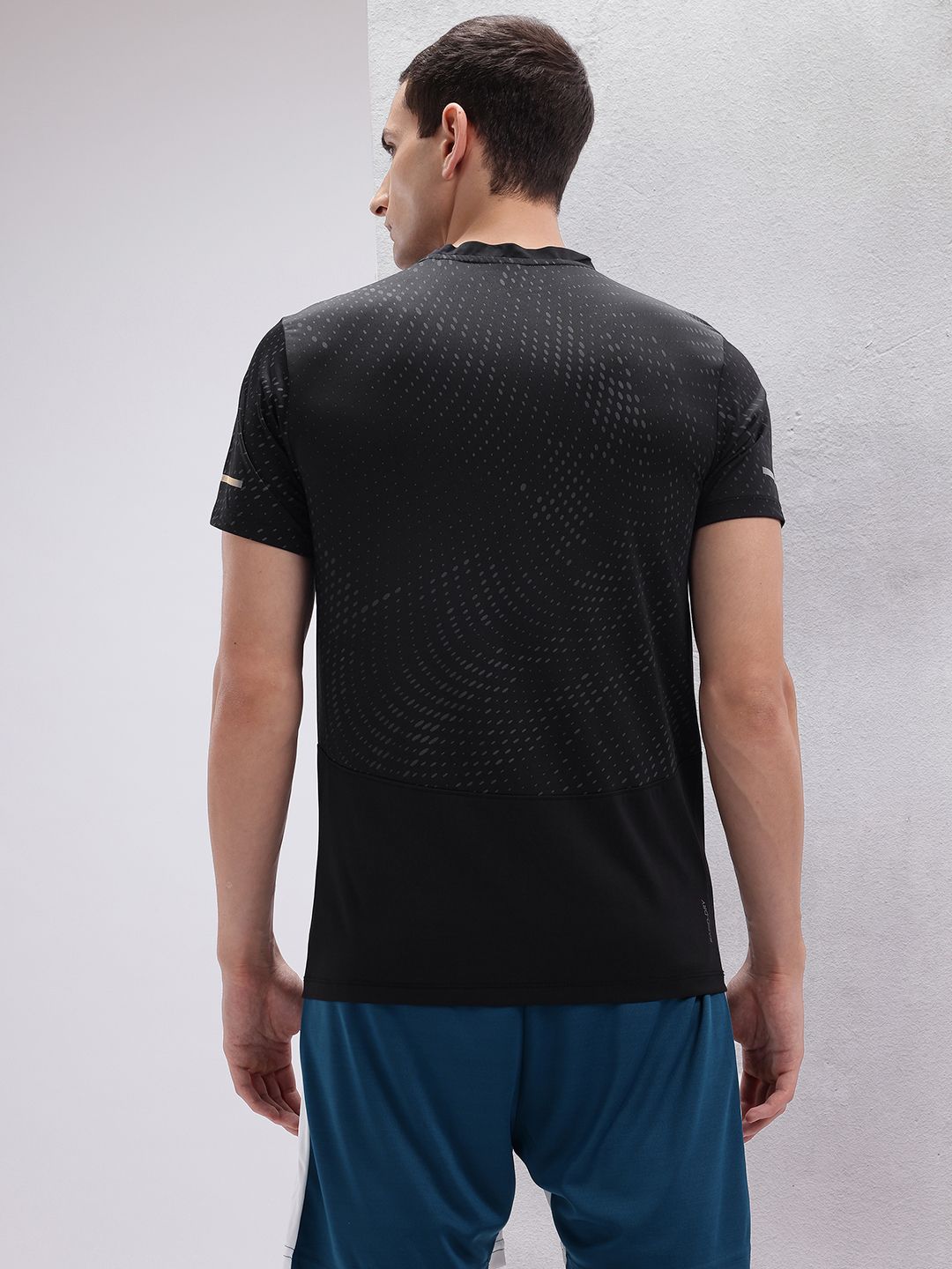 HRX by Hrithik Roshan Men Printed Rapid-Dry Training T-shirt