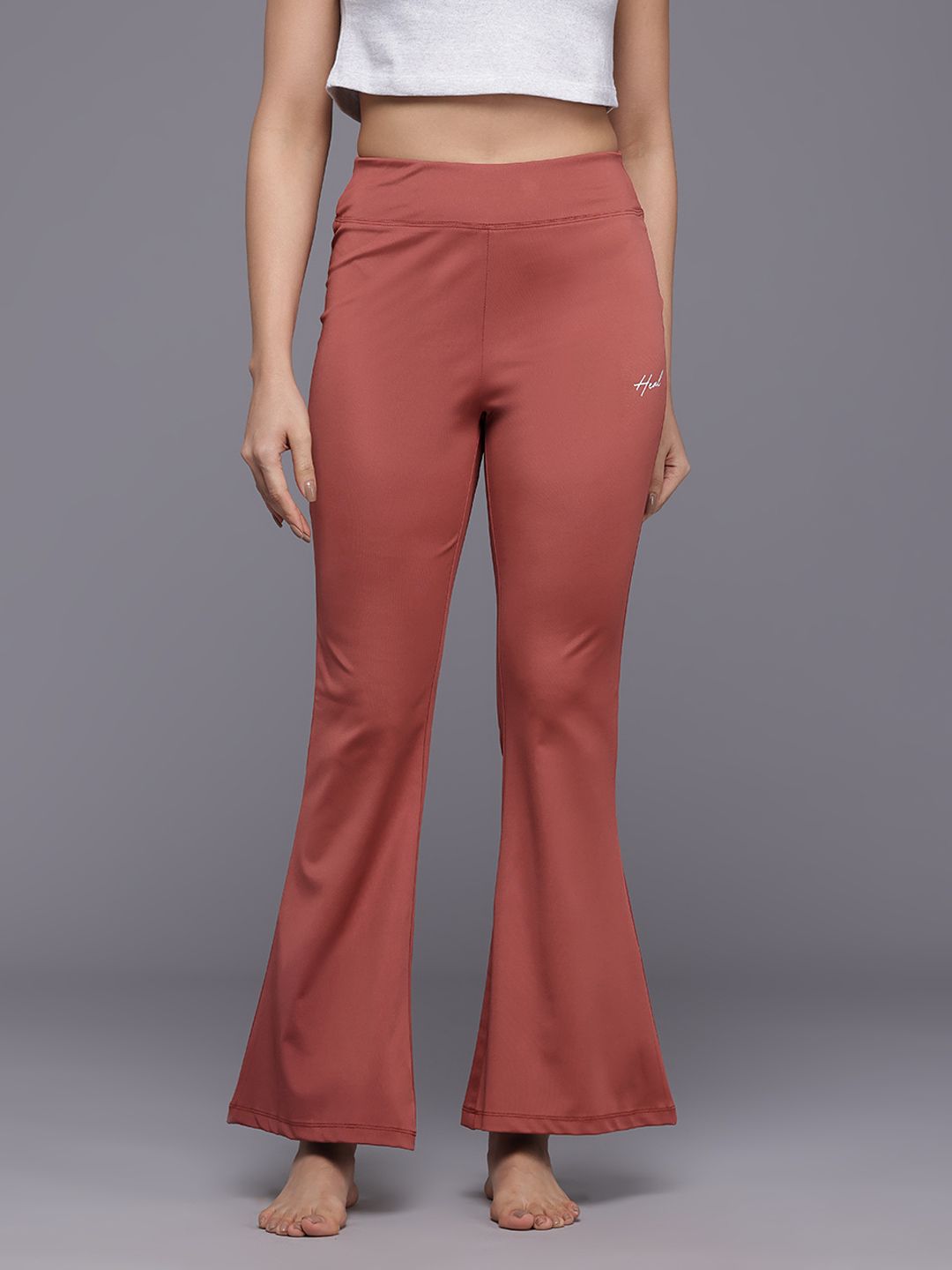 HRX by Hrithik Roshan Women Bootcut Yoga Track Pants