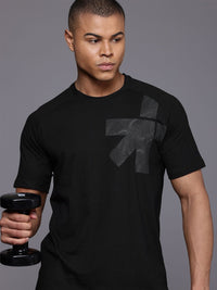 HRX by Hrithik Roshan Brand Logo Rapid-Dry Training T-shirt