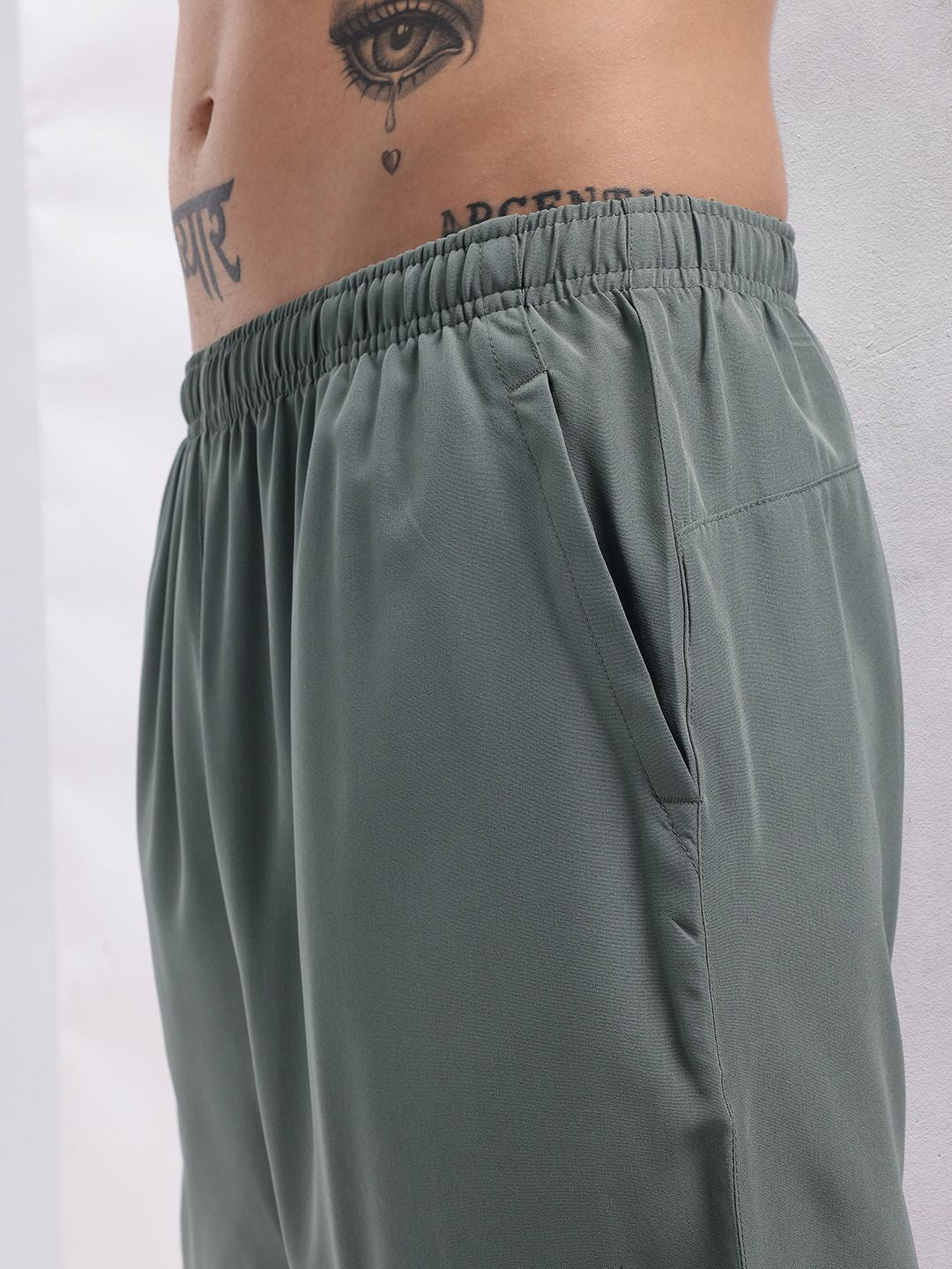 HRX by Hrithik Roshan Men Typography Print Rapid-Dry Running Shorts