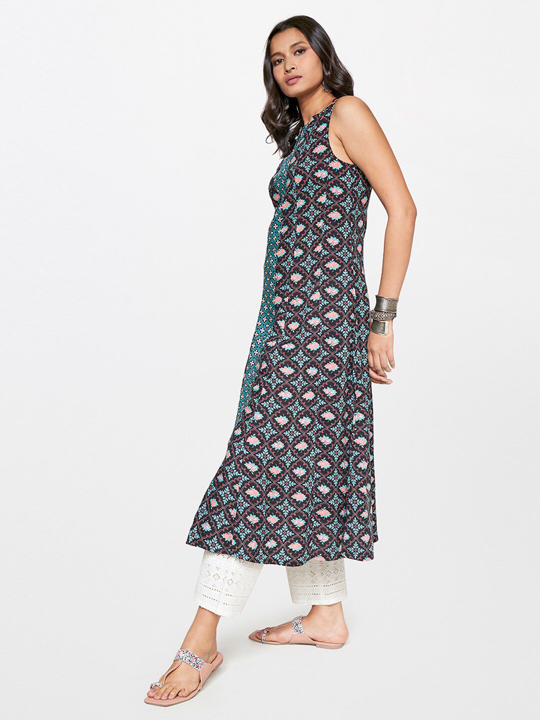 Global Desi Ethnic Motifs Printed Kurta