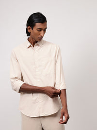 ether Classic Fit Gingham Checks Pure Cotton Shirt