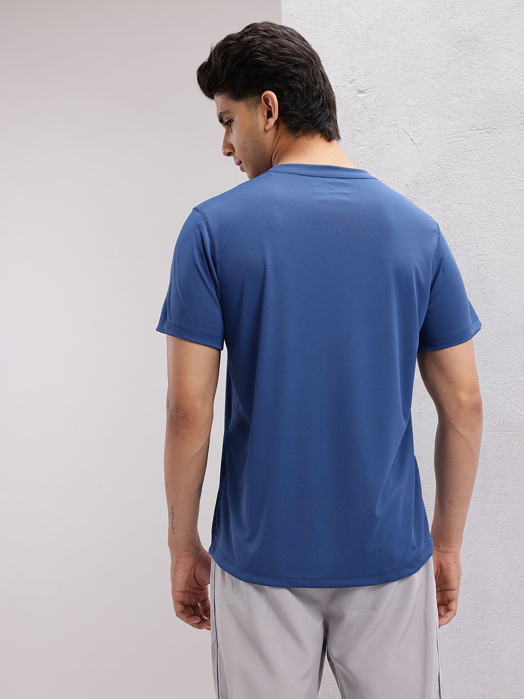 HRX by Hrithik Roshan Men Printed Rapid-Dry Training T-shirt