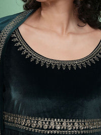 Vishudh Embellished Embroidered Maxi Dress