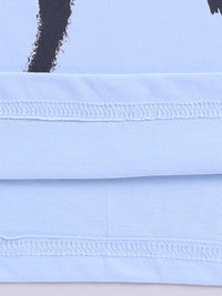 Happy Faces Kids Boys Typography Printed Pure Cotton T-Shirt