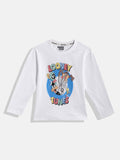 Happy Faces Boys Looney Tunes Printed Pure Cotton T-shirt
