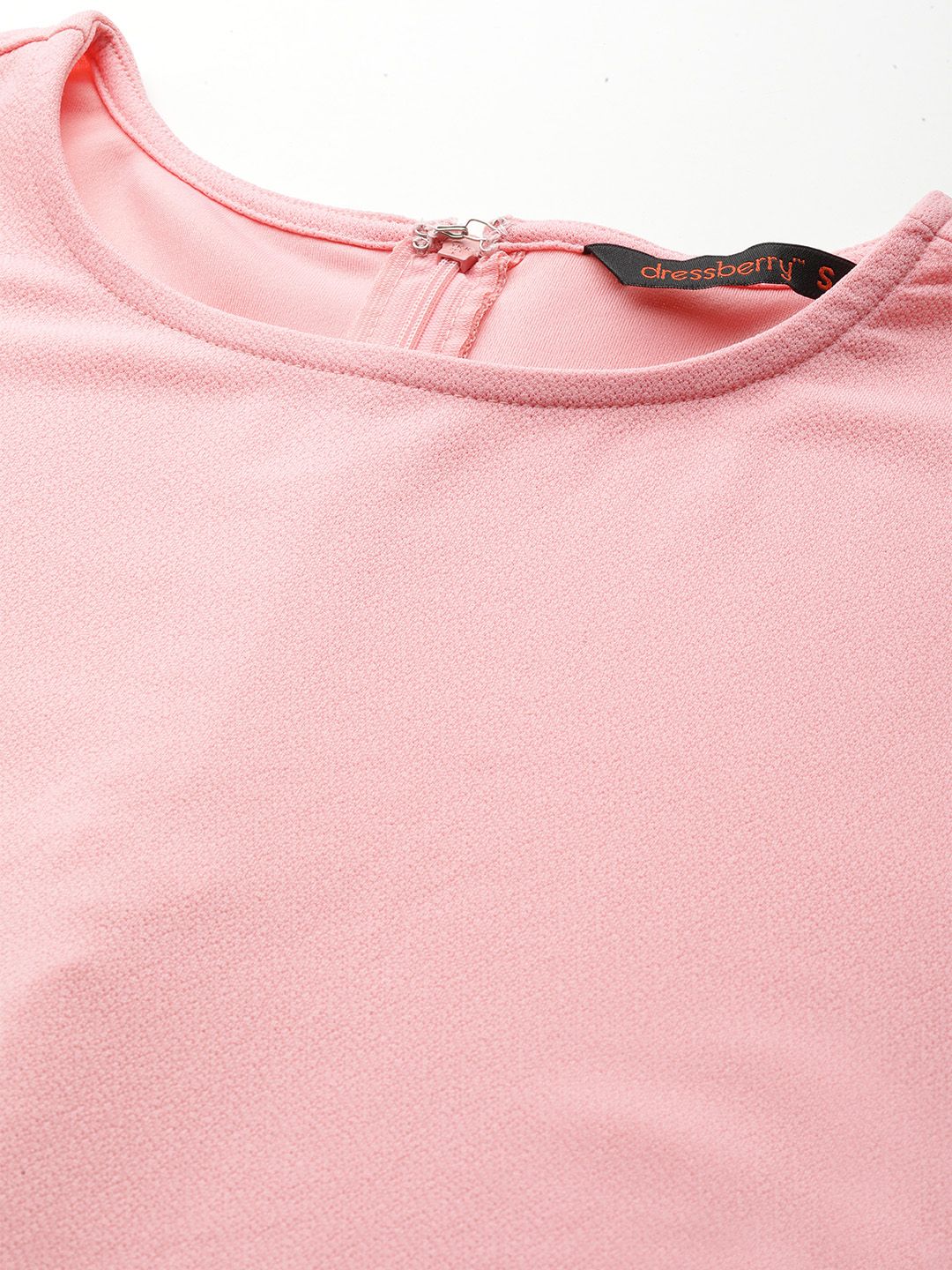 DressBerry Round Neck A-Line Dress