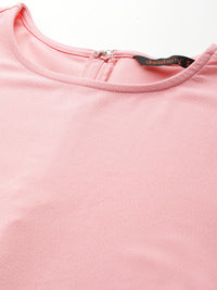 DressBerry Round Neck A-Line Dress