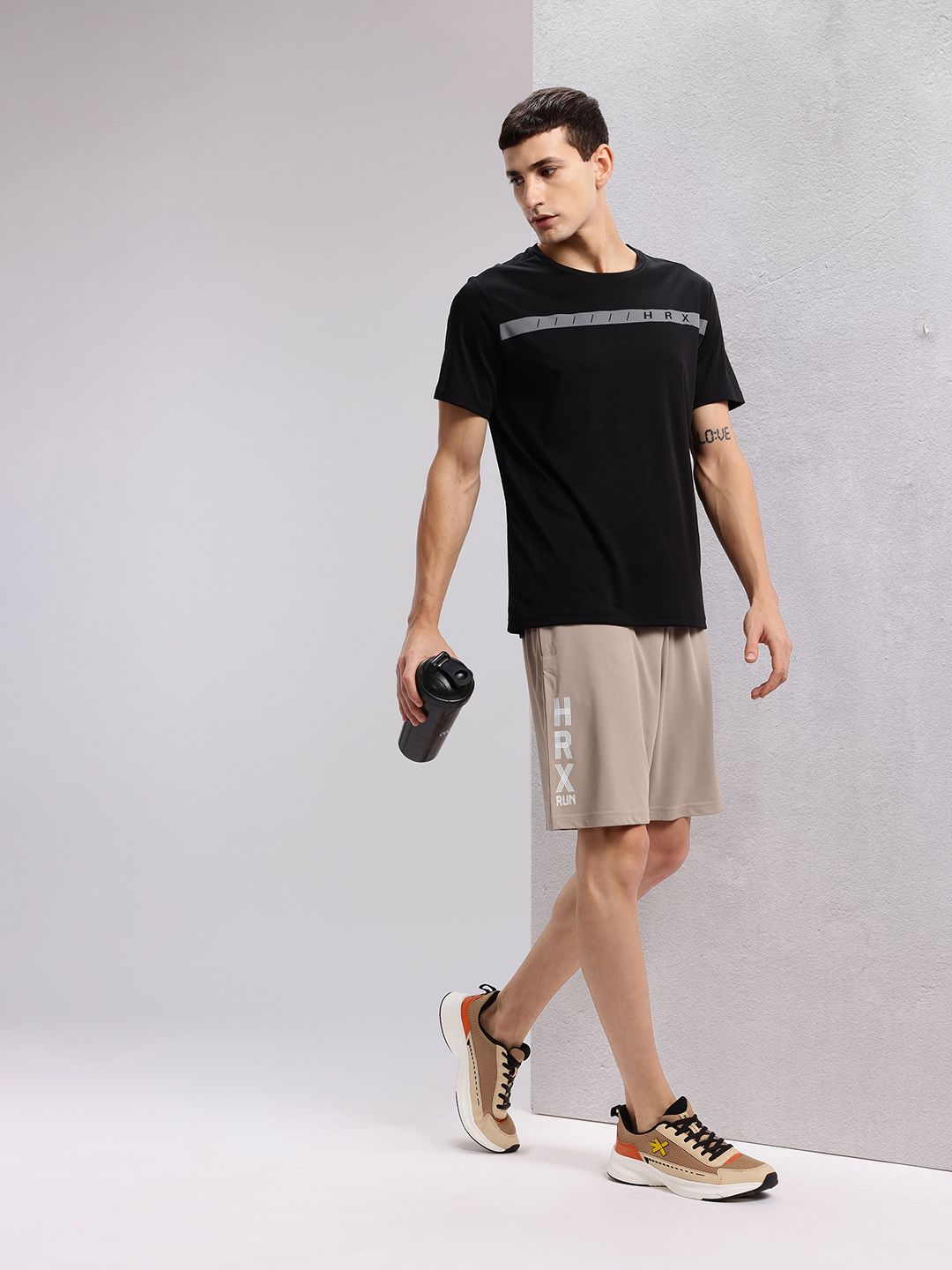 HRX by Hrithik Roshan Men Printed Running Shorts