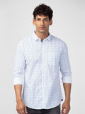 SPYKAR Men Cotton Slim Fit Floral Printed Casual Shirt