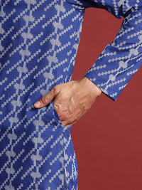 Anouk Pure Cotton Geometric Printed Kurta