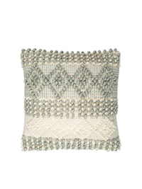 HOSTA HOMES Green Set of 2 Embroidered Square Cushion Covers