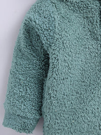 Moms Love Infant Boys Hooded Tailored Fleece Jacket