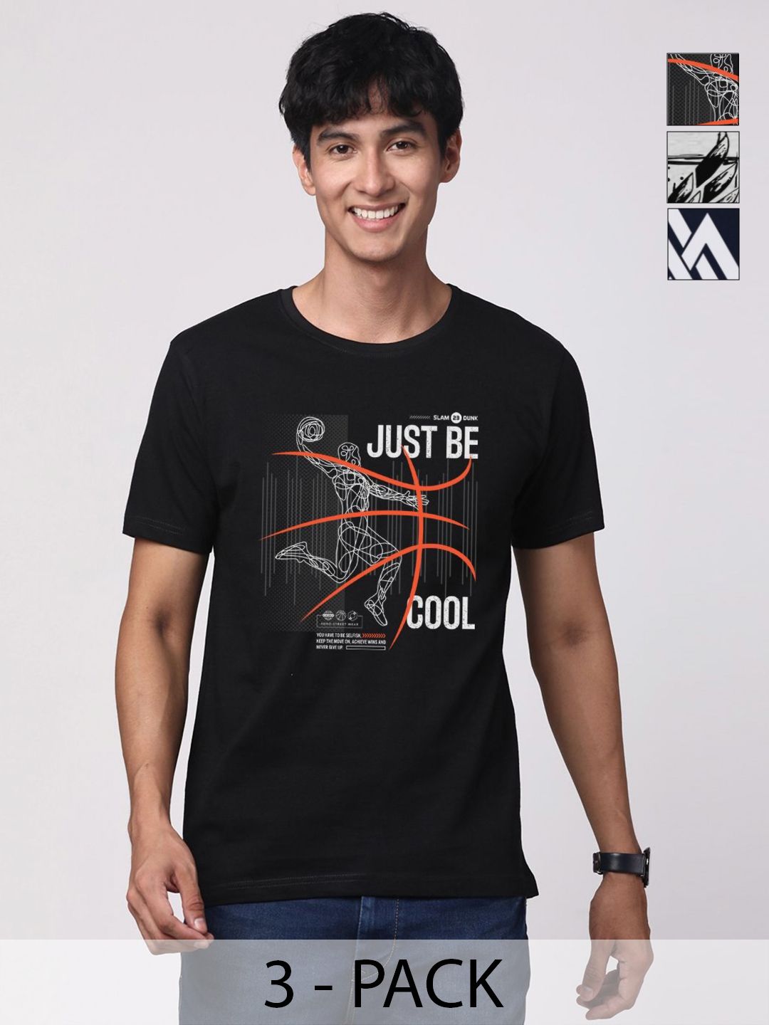 ADRO Men Printed T-shirt