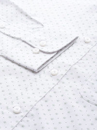 Raymond Men Pure Cotton Micro Ditsy Slim Fit Formal Shirt