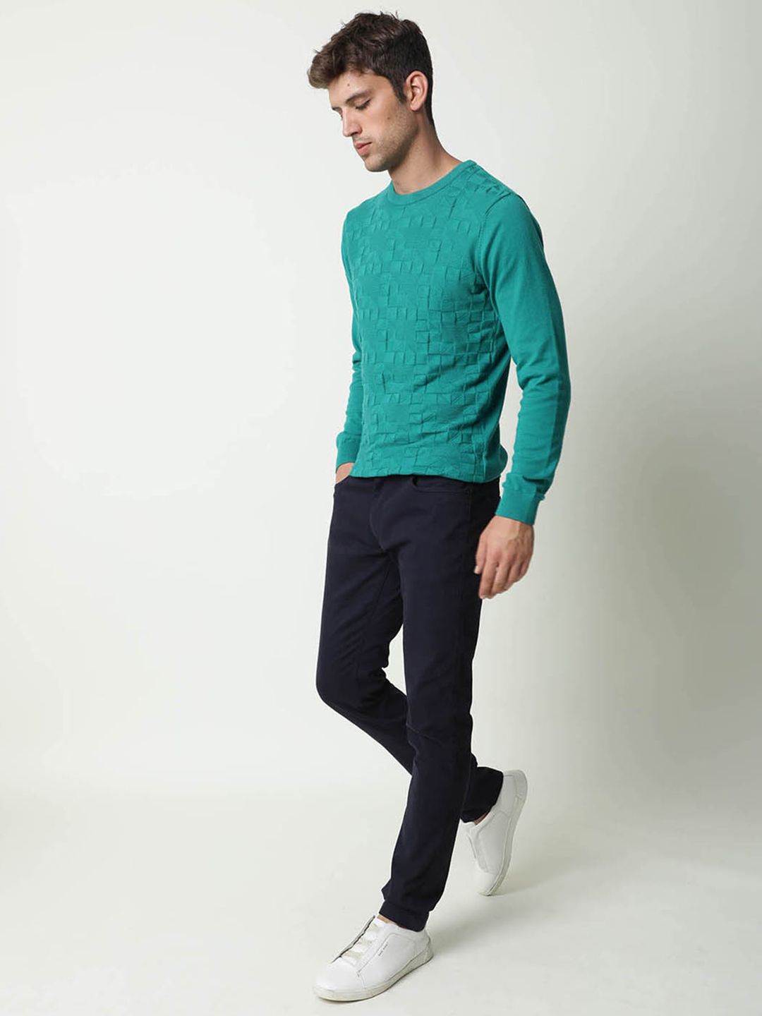 RARE RABBIT Men Russ Slim Fit Sweater