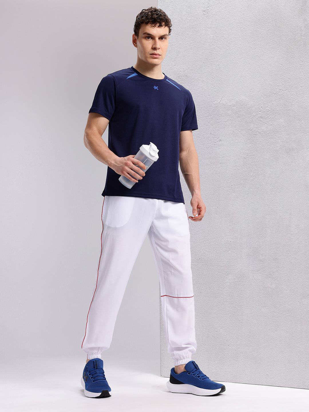 HRX by Hrithik Roshan Rapid-dry Typography Print Running T-shirt