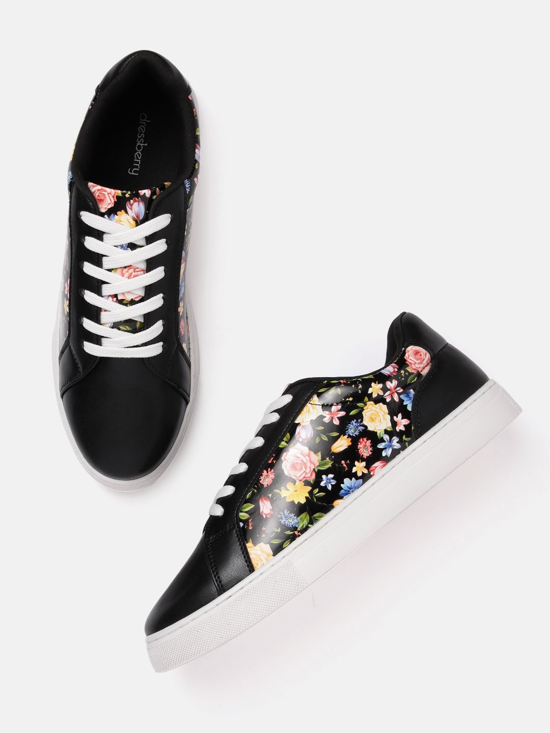 DressBerry Women Floral Printed Sneakers