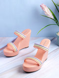 DressBerry Colourblocked Wedges