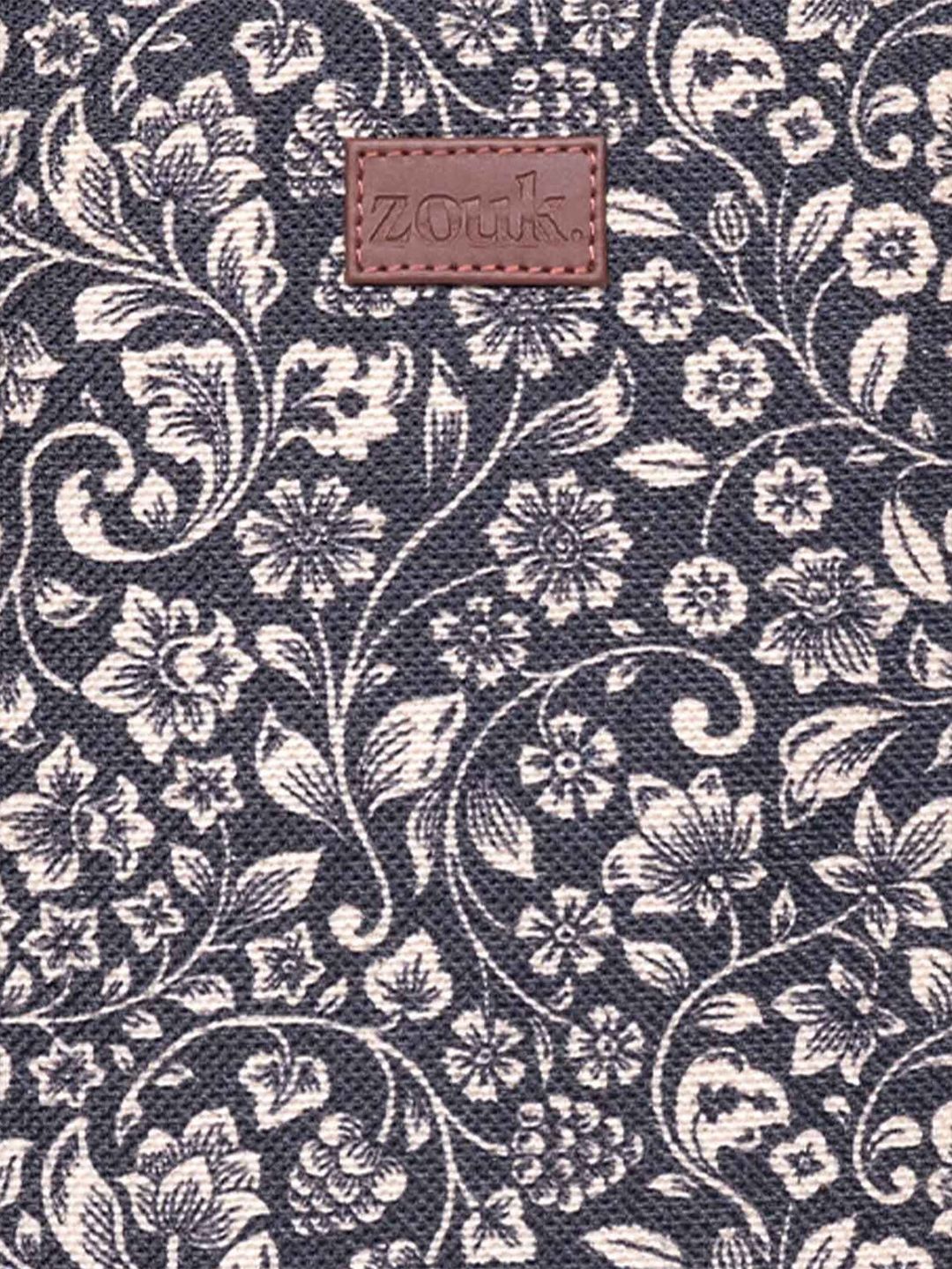 ZOUK Women Floral Printed Backpack