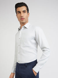 Raymond Pure Cotton Slim Fit Opaque Formal Shirt