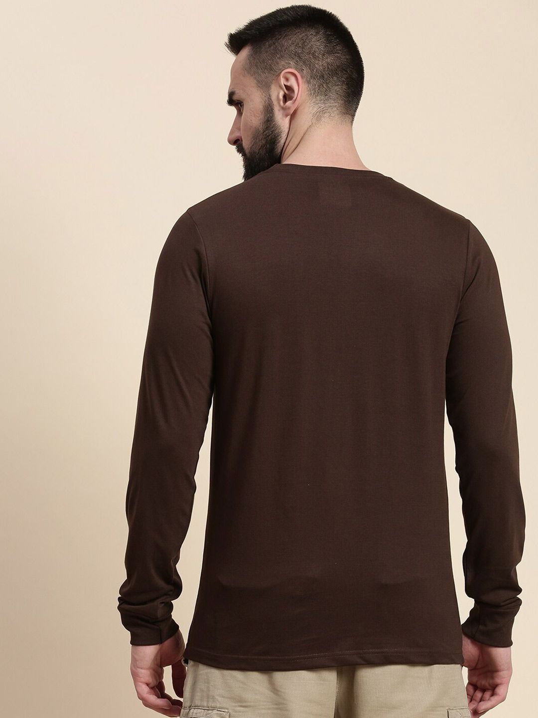 DILLINGER Typography Printed Round Neck Pure Cotton T-shirt